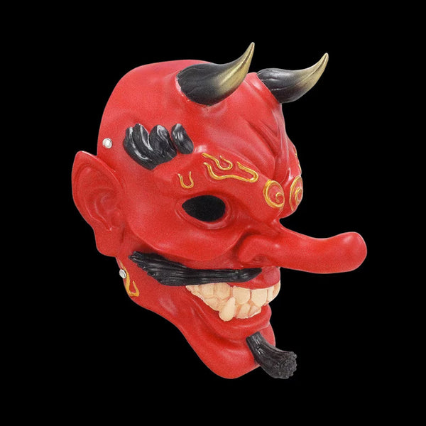 Hand-Made Japanes Hannya Tengu Hyakkiyakou Oni Mask