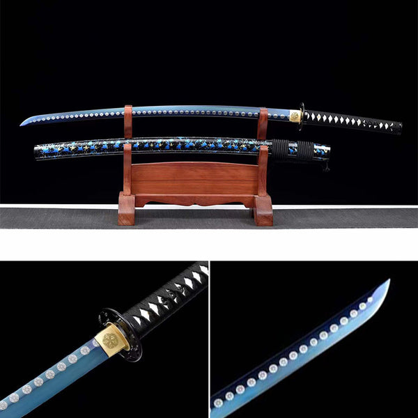 Handmade Japanese Katana Sword Star Of David