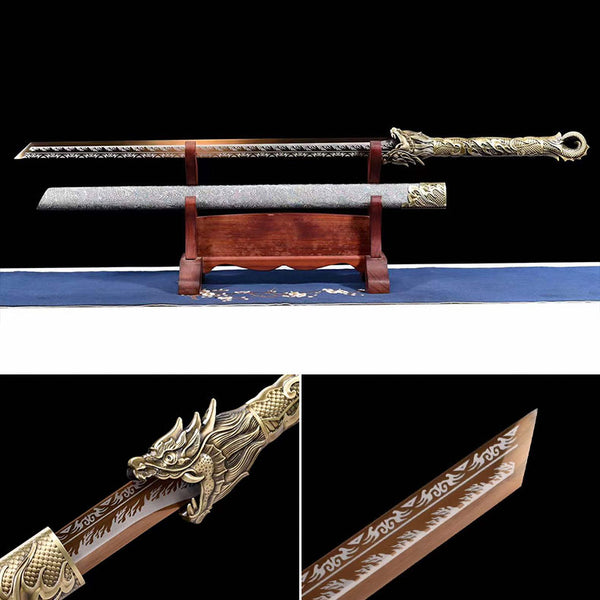 Handmade Chinese Sword Dragon Proud Sky(龙傲天)
