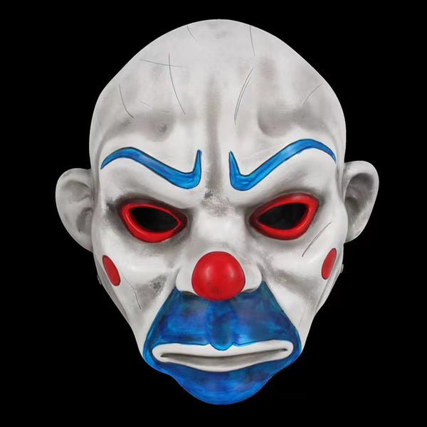 Hand-Made Dark Knight Clown Robber Spoof Cos Dress Up Resin Mask