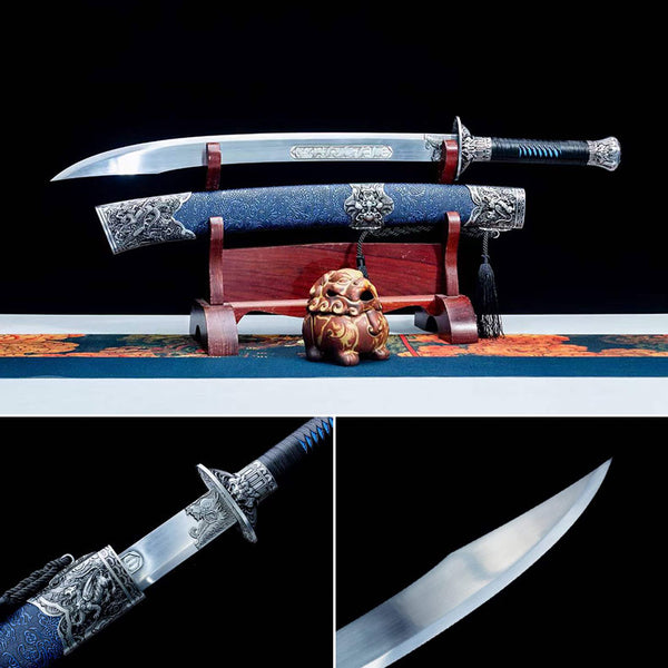 Handmade Chinese Sword Dragon Tiger Blade (龙虎刀)