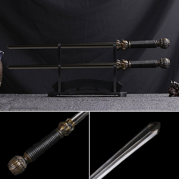 Handmade Special Weapon Dragon head mace Sword Breaker