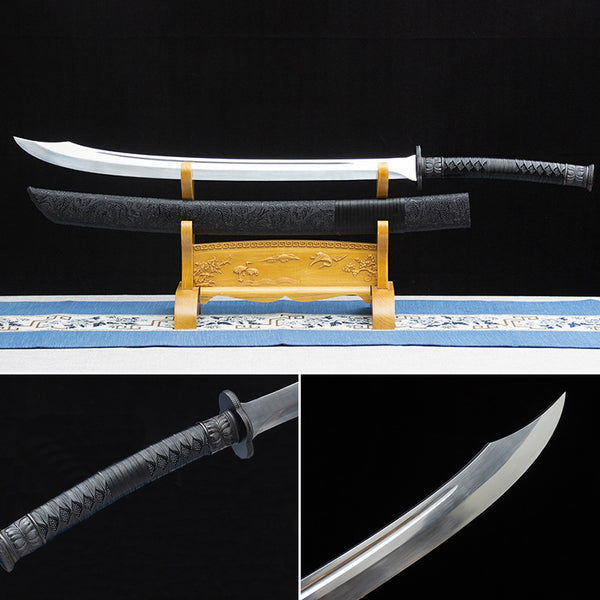 Handmade Chinese Sword  Lotus Goose Wing Blade(莲花雁翅刀)