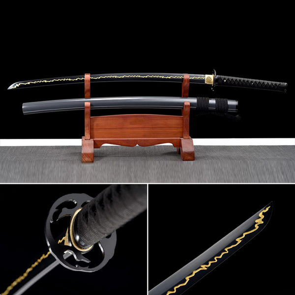 اليدوية اليابانية كاتانا السيف صاعقة