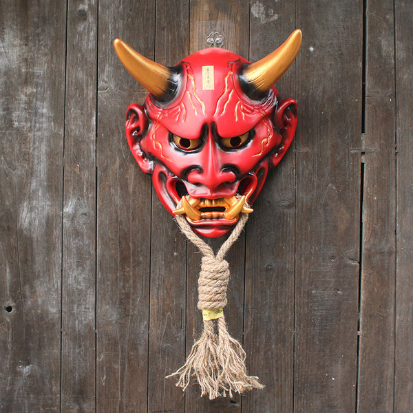 Hand-Made Japanese Hannya Oni Mask