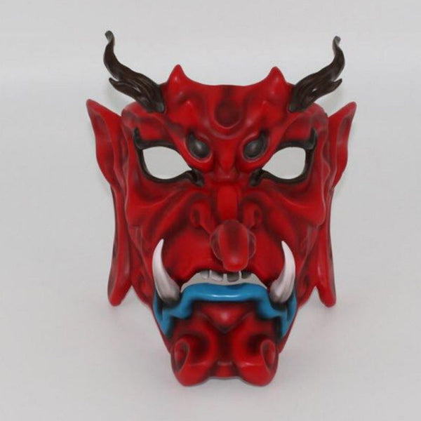 Hand-Made Japanes Misty Tengu Oni Mask