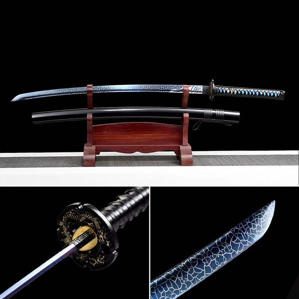 Handmade Japanese Katana Sword Dragon Samurai