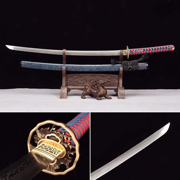 Handmade Japanese Katana Sword Moon Shadow