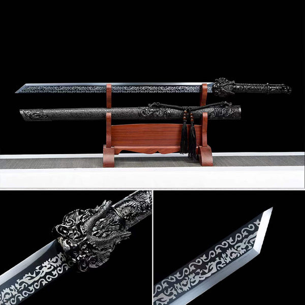 Handmade Chinese Sword Dragon King Battle Blade(龙王战刃)