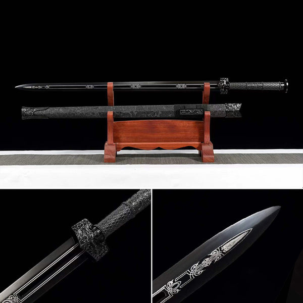 Handmade Chinese Sword Leaning Sword(倚天剑)