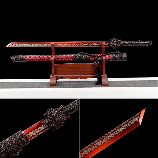 Handmade Chinese Sword Dragon King Battle Blade(龙王战刃)