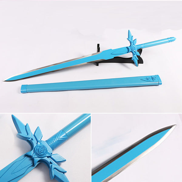 Handmade Japanese Anime Sword Art Online - Kirito and Eugeo's "Blue Rose Sword"