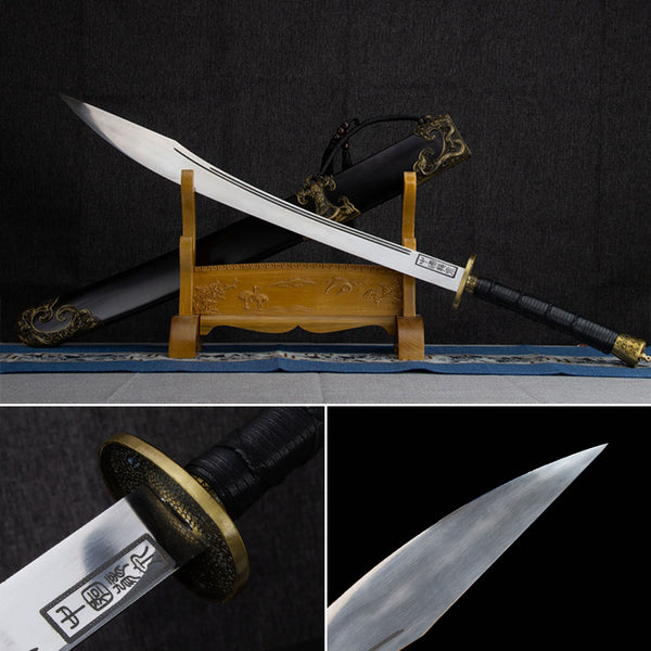 Handmade Chinese Sword Fuchihan Traditional Oxtail Knife（渊寒传统牛尾刀）