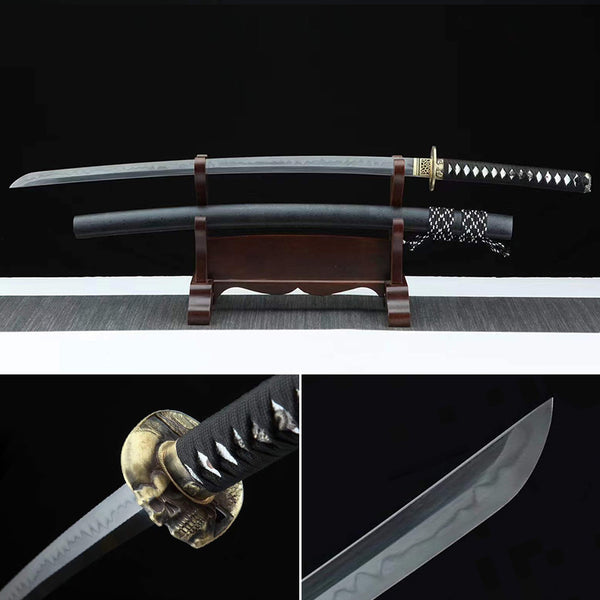 Handmade Japanese Katana Sword Devil's Skeleton