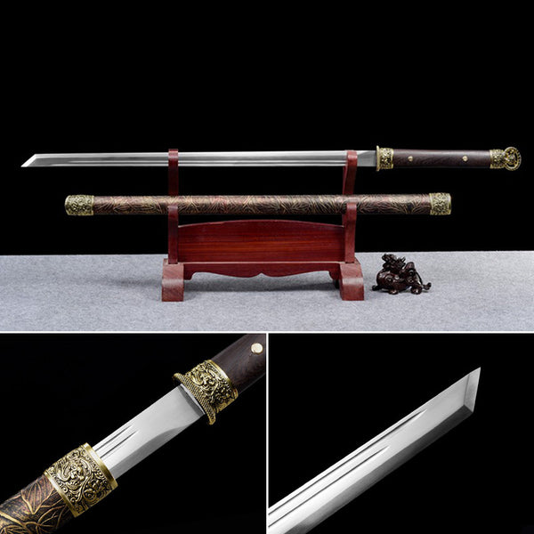 اليدوية الصينية السيف التنين الروح