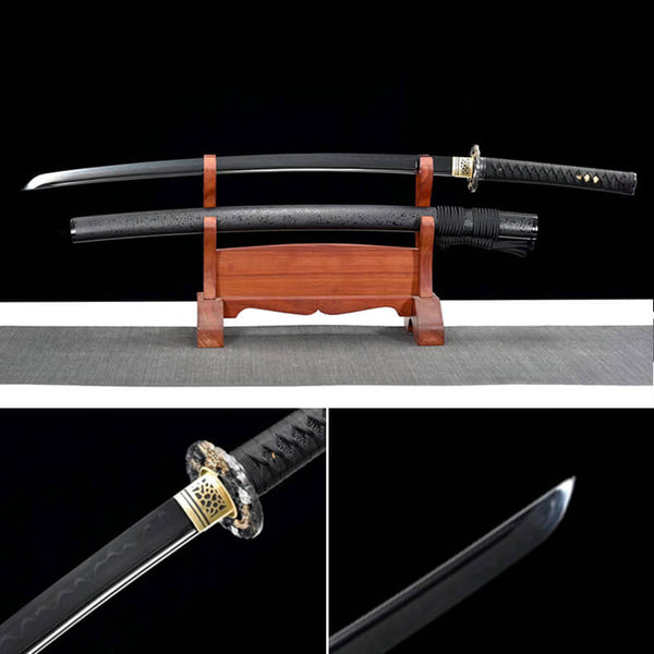 Handmade Japanese Katana Sword Blackwing