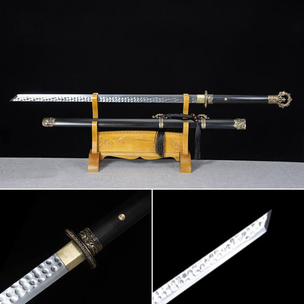 Handmade Chinese Sword Cmeteoric Ink (陨墨)