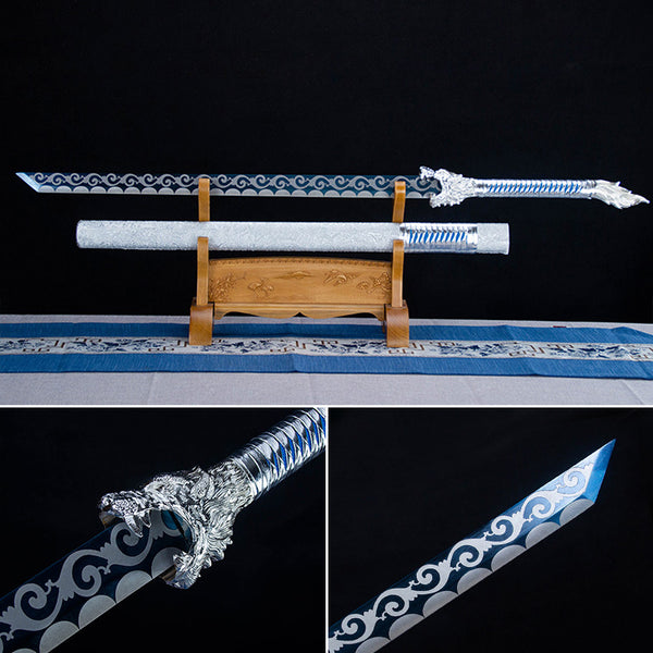 Handmade Chinese Sword Snow Wolf (雪狼)