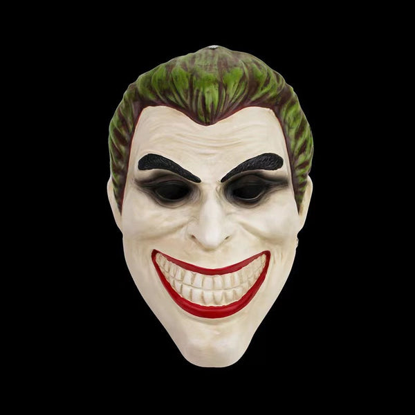 Halloween Clown Rise Cos Dress Up Ball Resin Mask