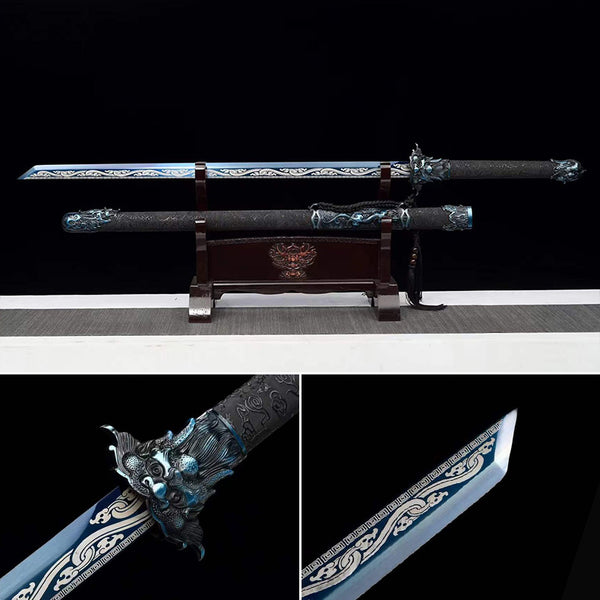 Handmade Chinese Sword Nine Dragons（九紋龙）
