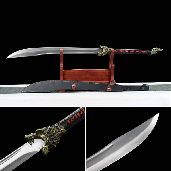 Handmade Chinese Sword Wolf Spirit Oxtail Knife（狼魂牛尾刀）