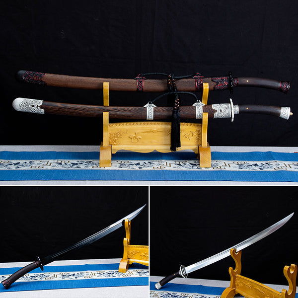 Handmade Chinese Sword Wuji Yin Yang Clear Knife(无极阴阳清刀)