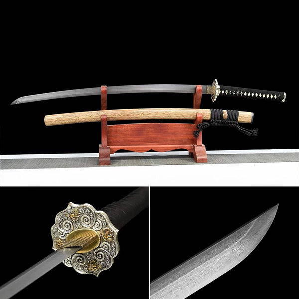 Handmade Japanese Katana Sword Lively And Vigorous