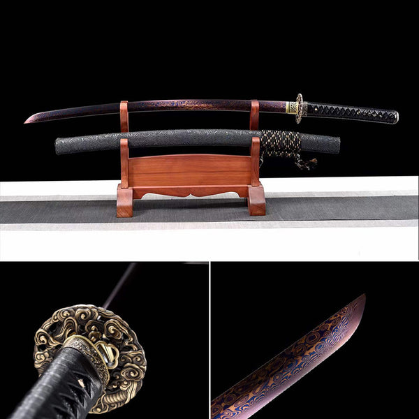 Handmade Japanese Katana Sword Dragon Walk