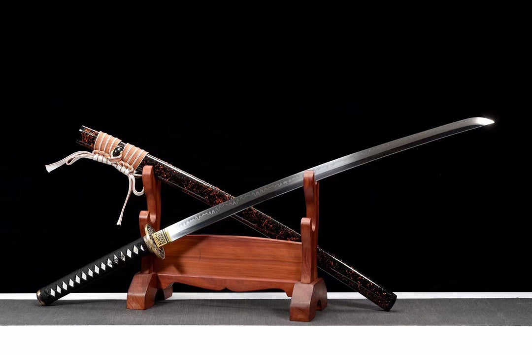 Handmade Japanese Katana Sword Shocking Waves – Katanaxsword